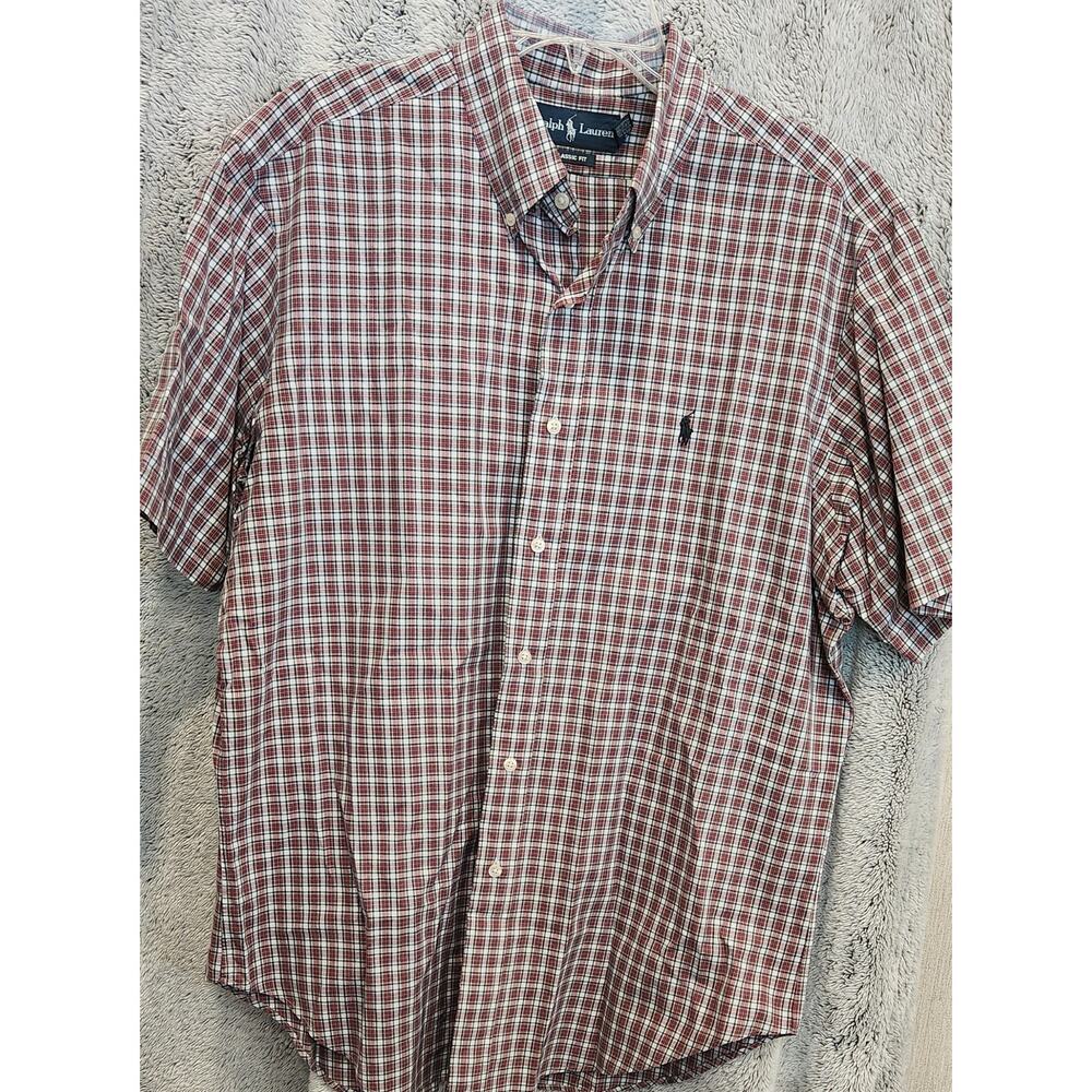Ralph Lauren Men's Classic Fit Shirt, Size‎ Large